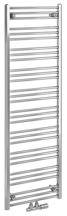 Bruckner ALBRECHT otopné těleso 500x1570mm, středové připojení, chrom