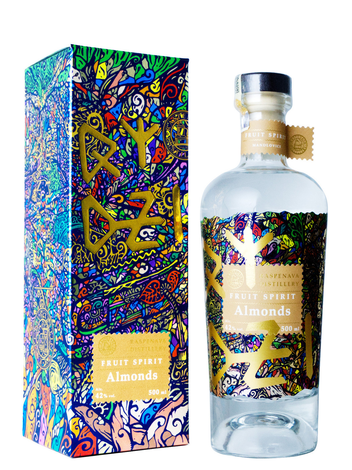 Raspenava distillery Raspenava Almonds 42% 0,5l