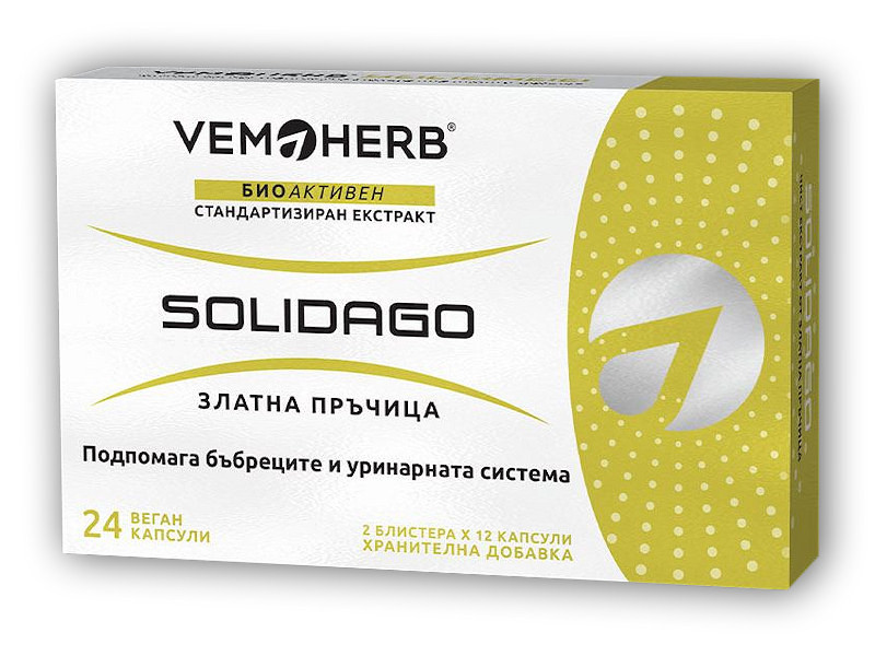 VemoHerb VemoHerb Solidago 24 kapslí (Zlatobýl obecný)