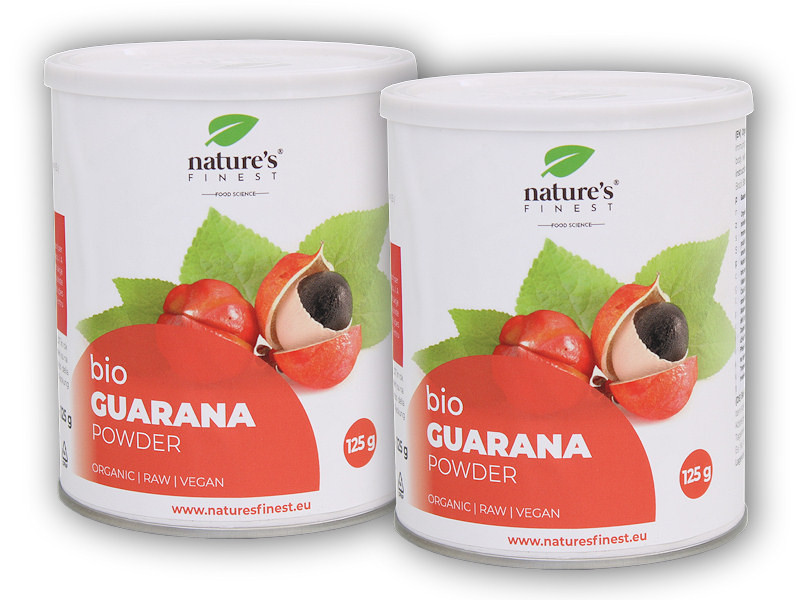 Nature's Finest 2x Guarana Powder BIO 125g