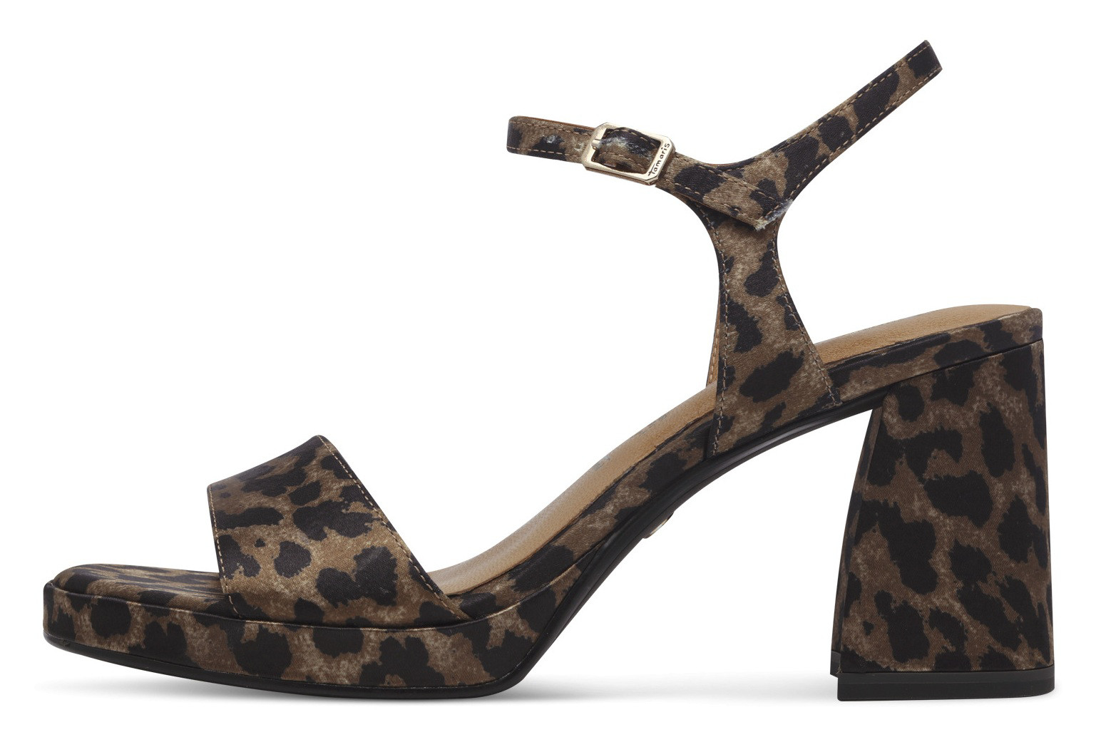 Tamaris 1-28343-44-360 Dámské sandály na podpatku leopard 36