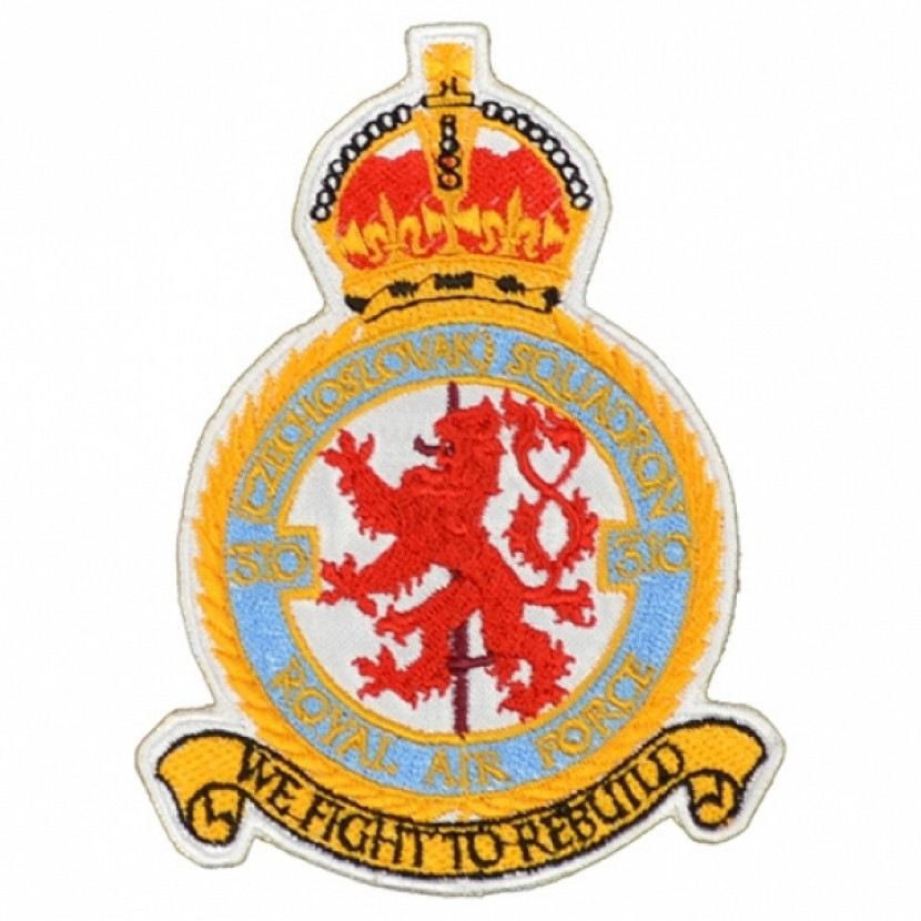 Nášivka Československá 310. peruť RAF - barevná