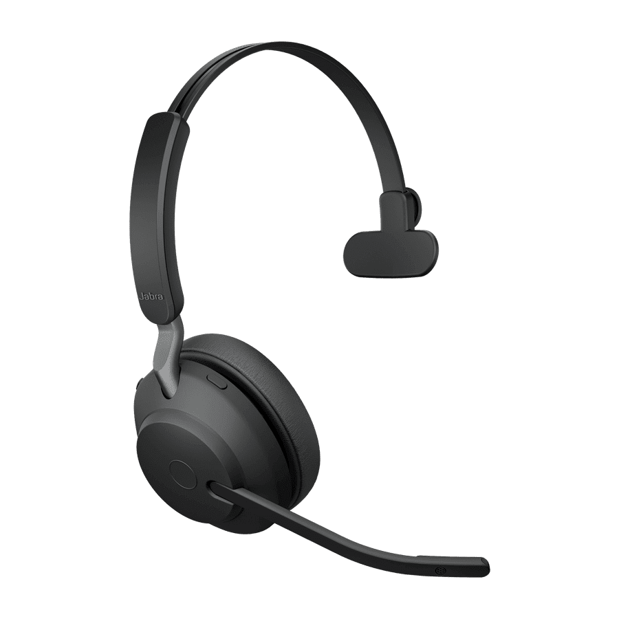 Jabra Evolve2 65/Mono/BT/Bezdrát/MS/Černá
