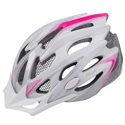 Etape Venus cyklistická helma bílá-růžová