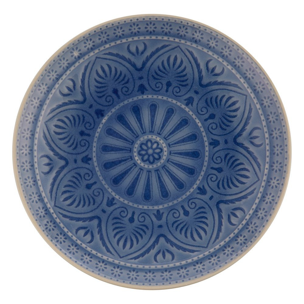 SUMATRA Talíř 25 cm - modrá