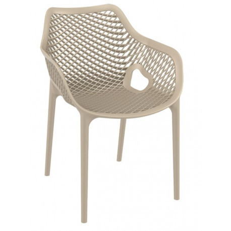 SIESTA Plastová židle AIR XL HODNOTY - barva plastu Siesta bílá  007