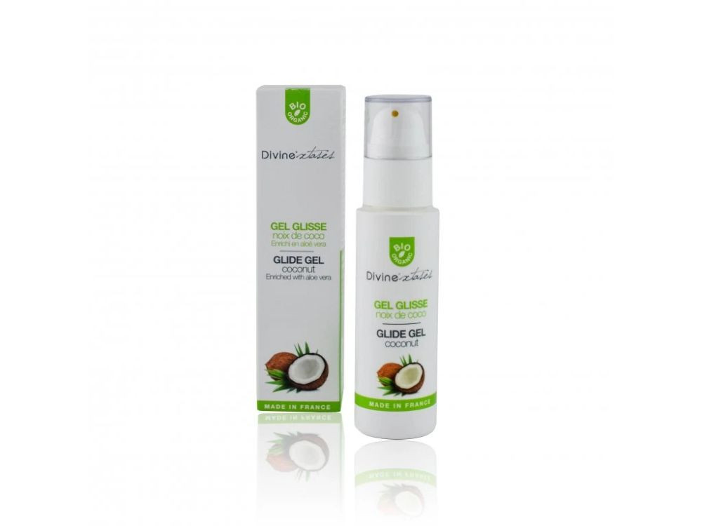 Bio Organic Divinextases bio hydratační lubrikační gel s kokosovou vůní 100 ml
