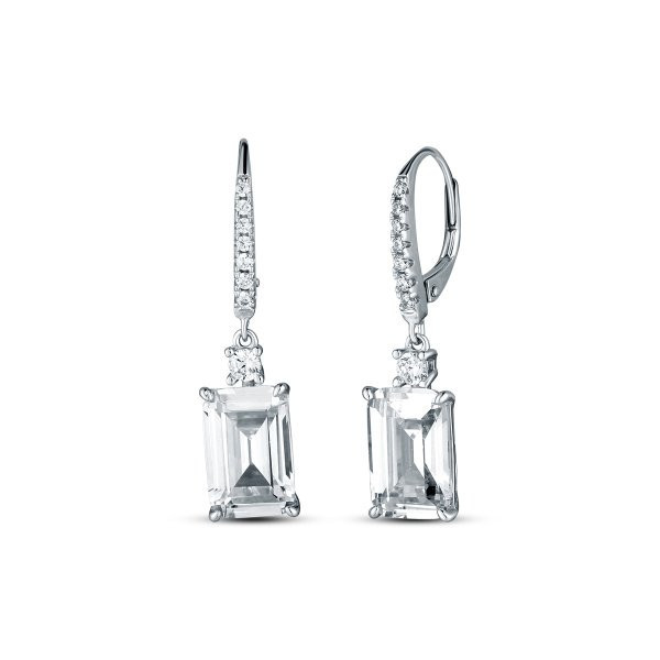 Náušnice se syntetickými kameny 136-391-B0765G-0000