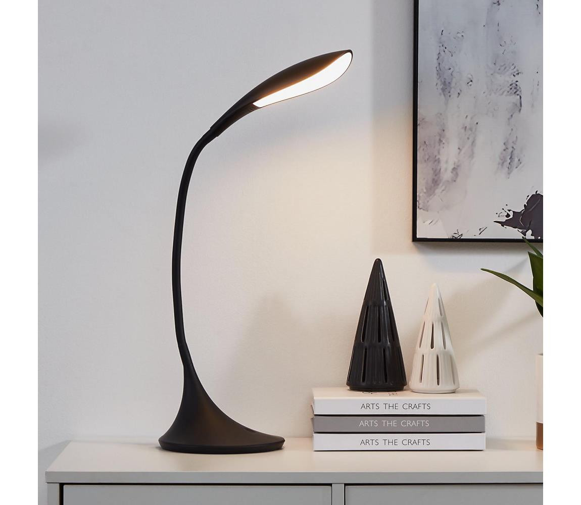 Eglo Eglo 94673 - LED stmívatelná stolní lampa DAMBERA 1xLED/4,5W/230V černá