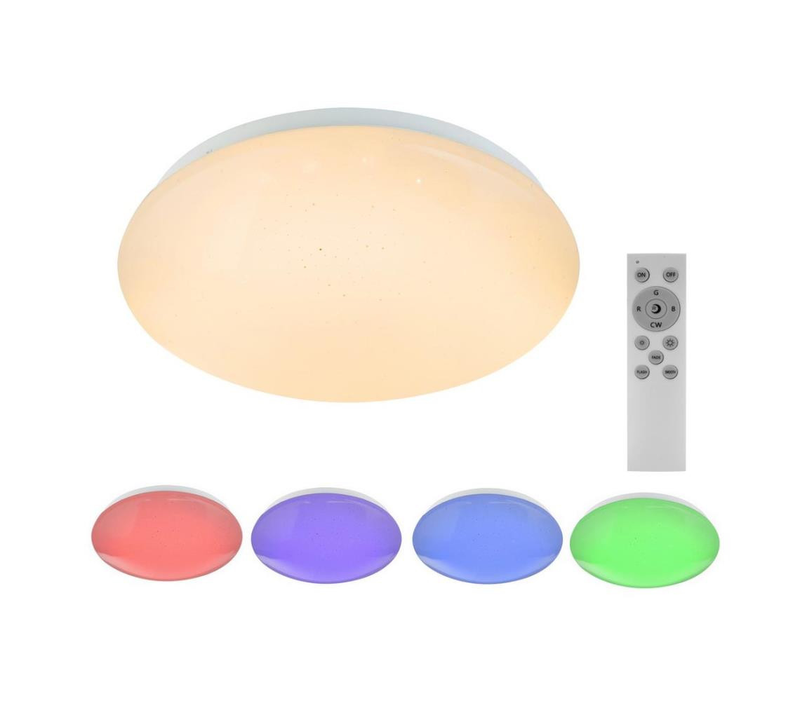 Globo Globo 48363RGB - LED RGB Stmívatelné svítidlo ATREJU 1xLED/12W/230V + 1xLED/3W