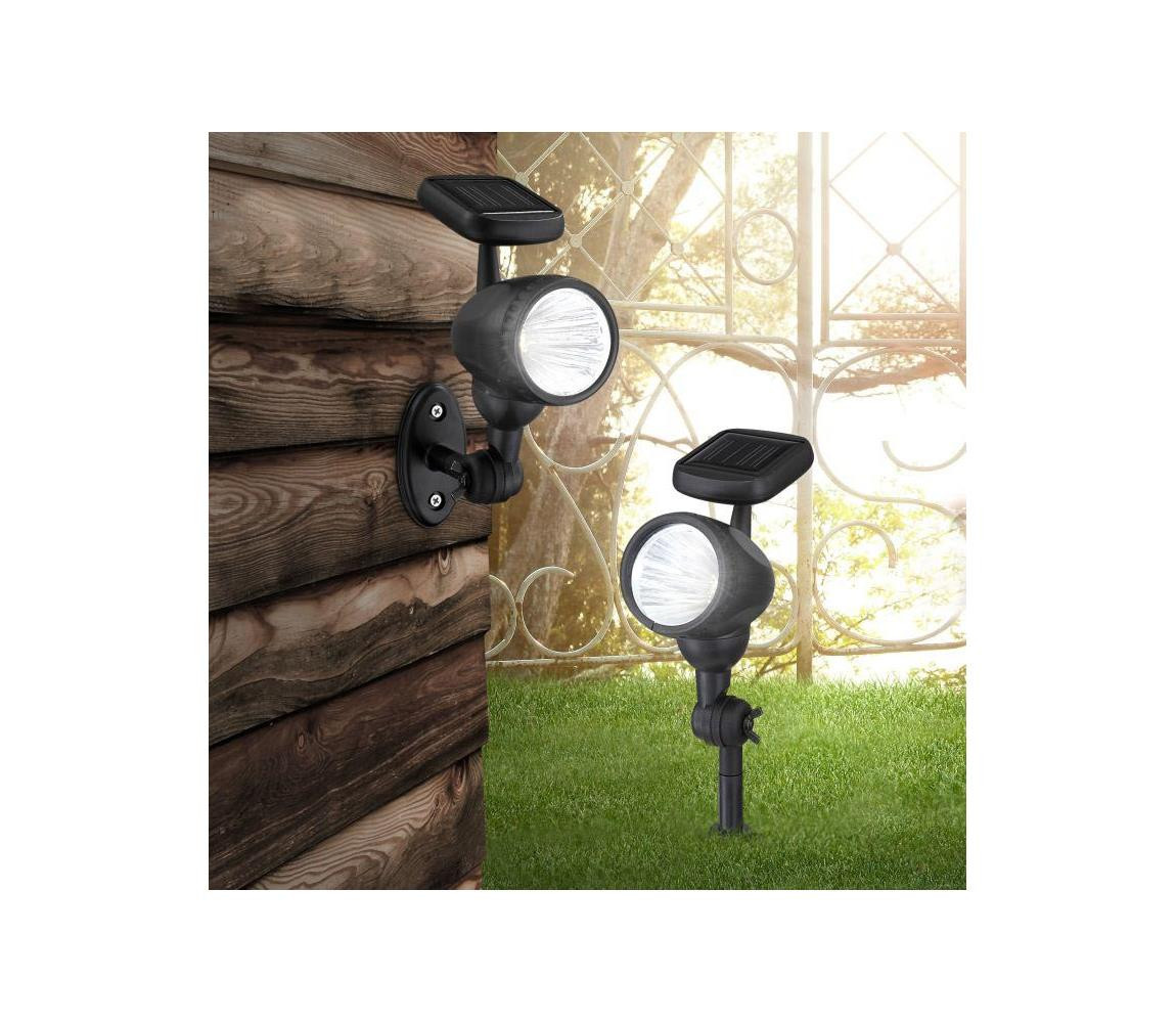 Globo Globo 33026 - LED solární osvětlení 3xLED/0,06W IP44