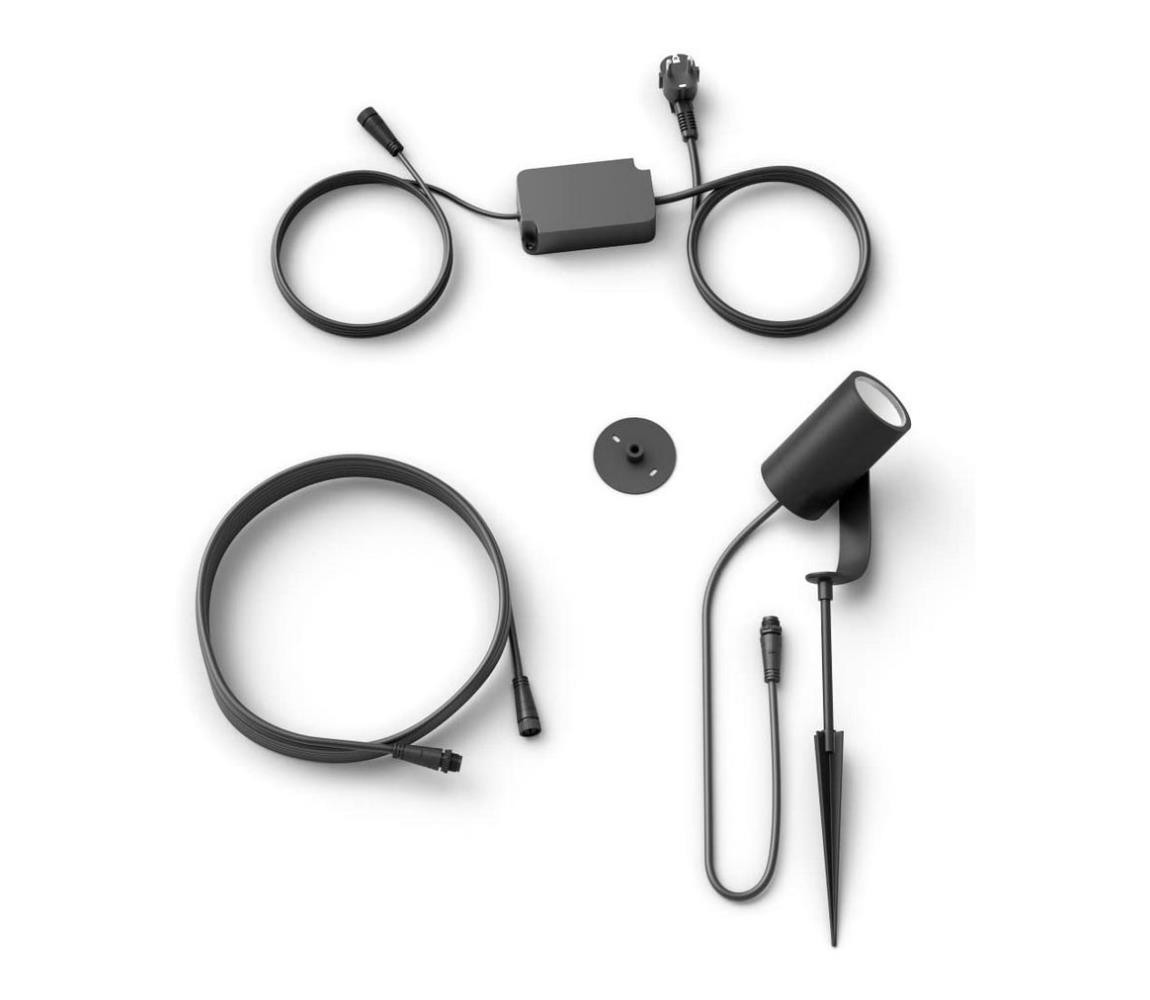 Philips Philips 17428/30/P7 - LED RGB Venkovní bodové svítidlo Hue LILY LED/8W/230V IP65