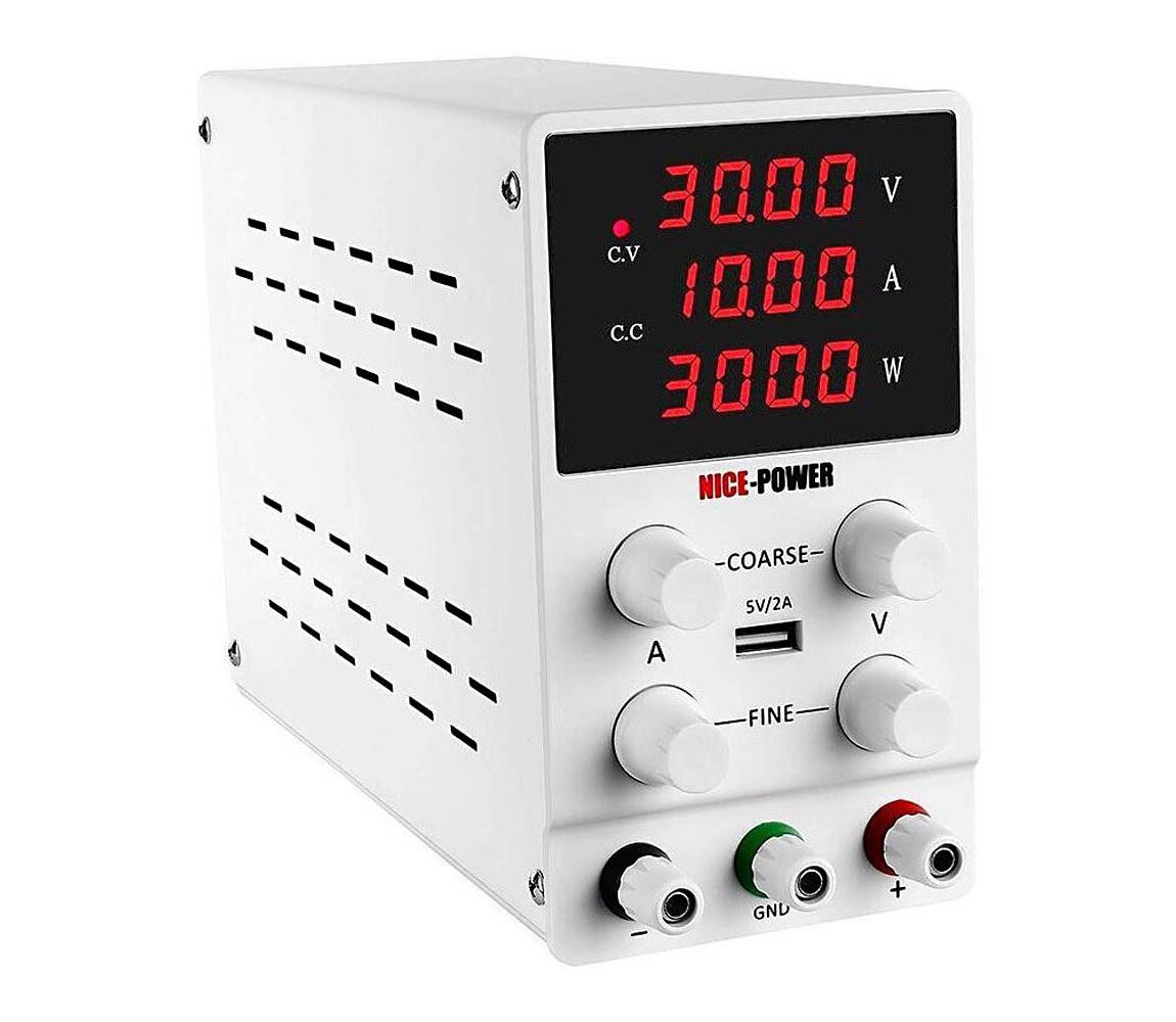 Laboratorní zdroj SPS3010 0-30V/0-10A