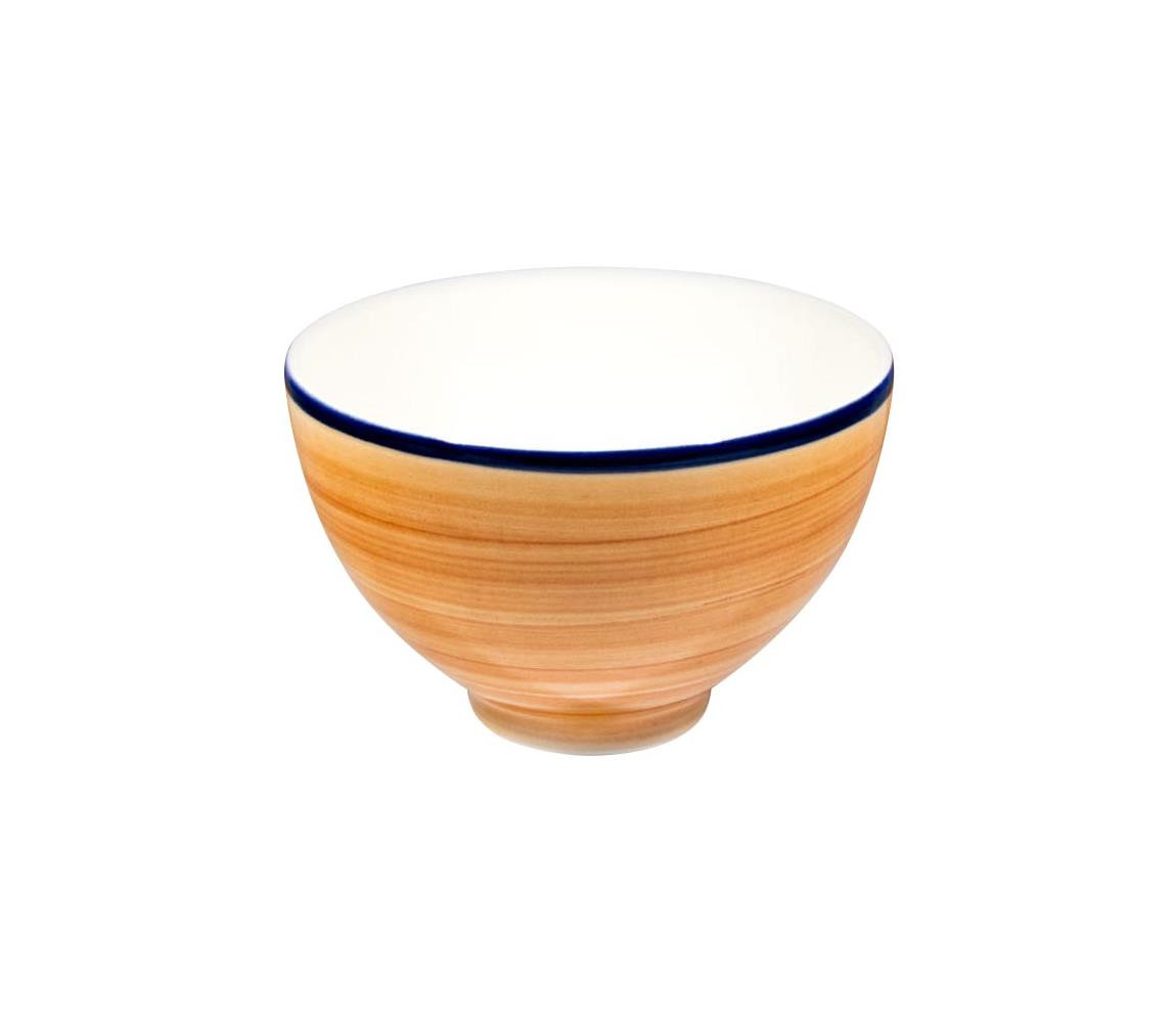 Keramická kompotová miska Tereza oranžová