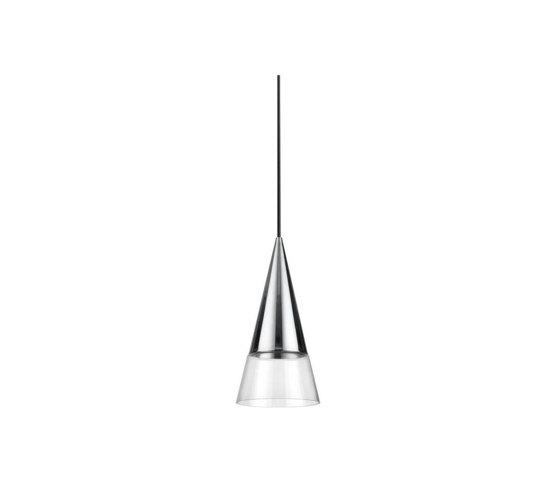 Ideal Lux Ideal Lux - LED Lustr na lanku CONO 1xGU10/7W/230V pr. 15 cm chrom