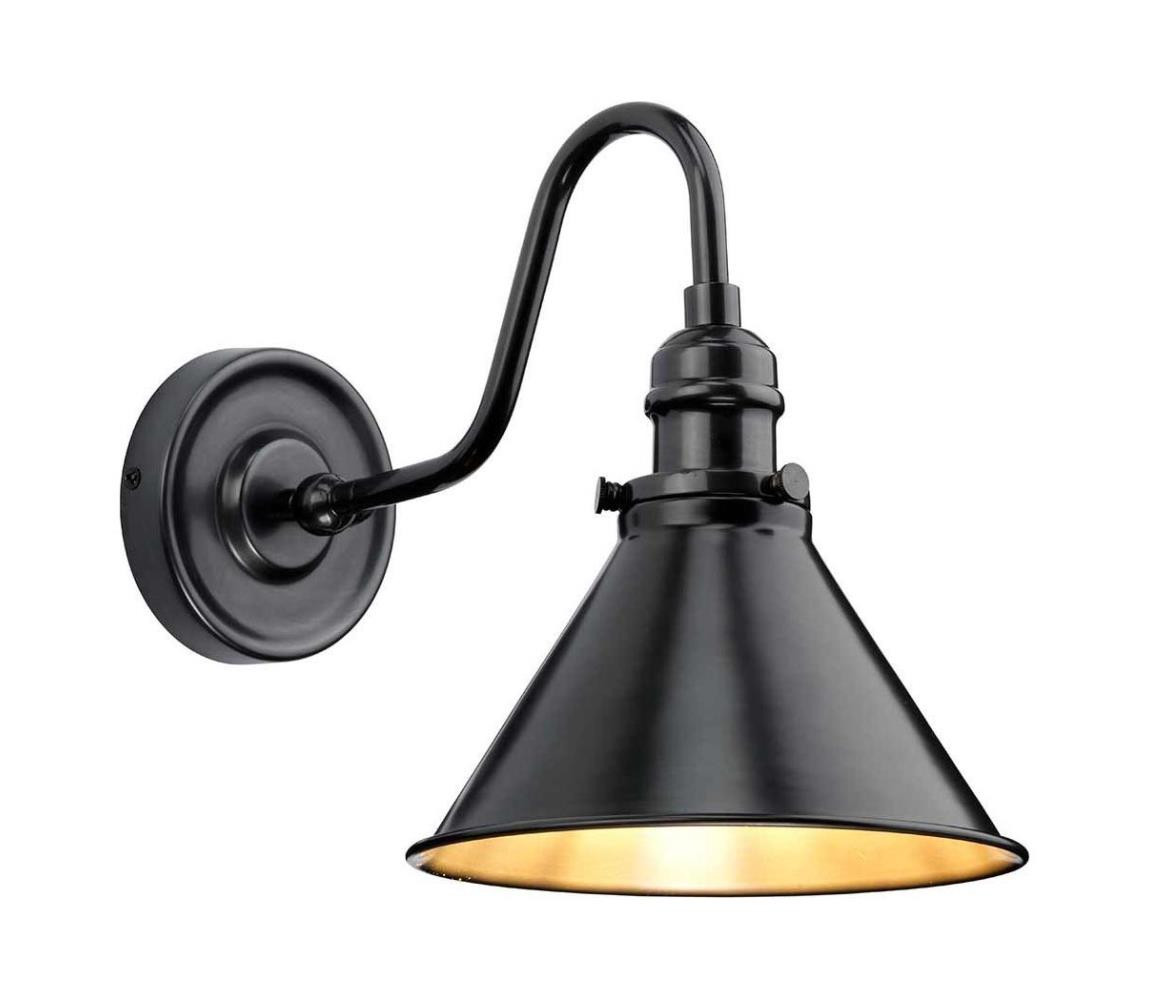 Elstead Elstead PV1-OB - Nástěnné svítidlo PROVENCE 1xE27/60W/230V černá