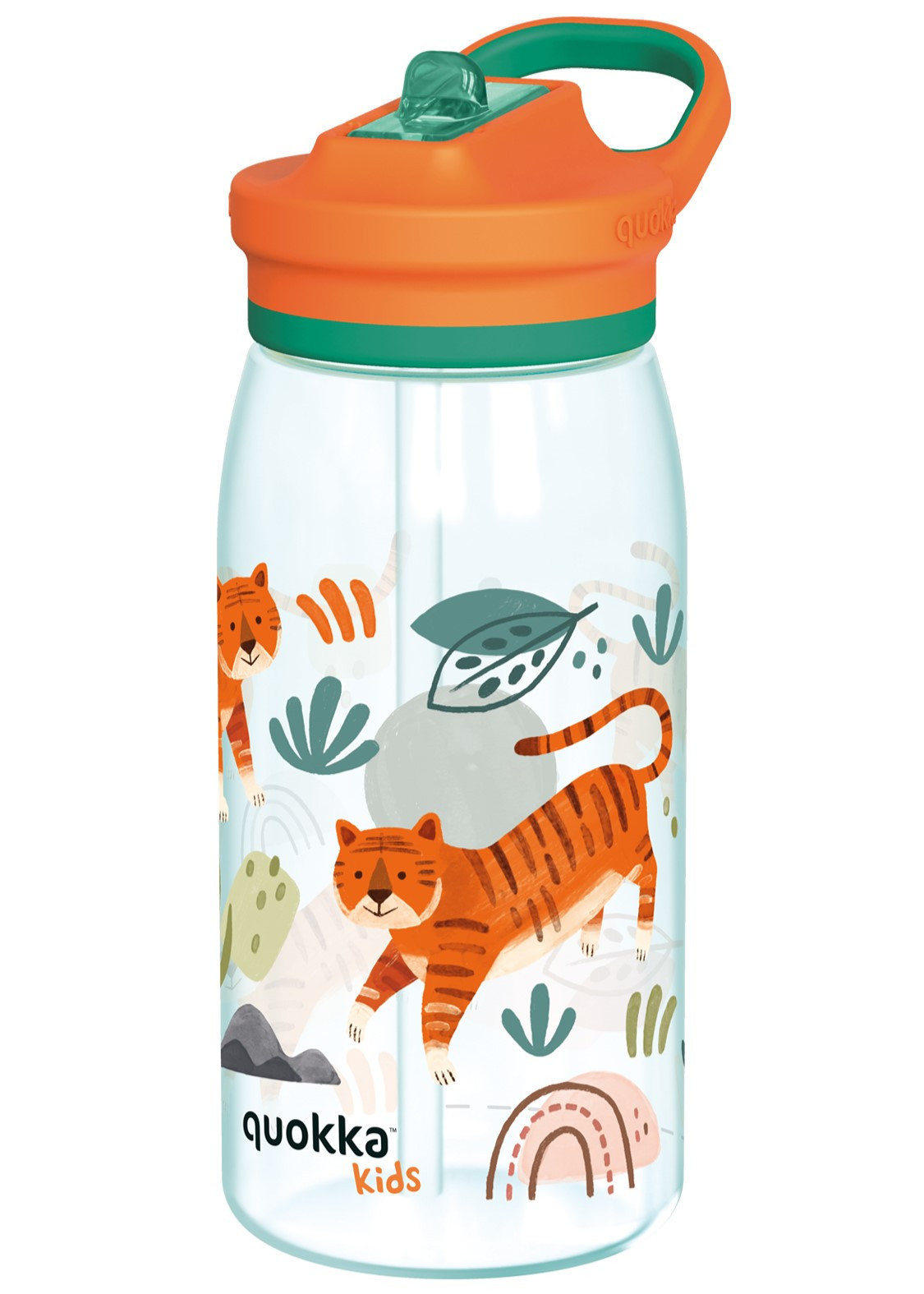 Dětská tritanová láhev Glow, 580ml, Quokka, džungle