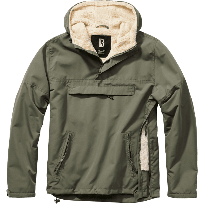 Brandit Bunda Windbreaker Sherpa olivová XXL