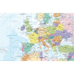 Svět – nástěnná politická mapa - 1 : 21 000 000