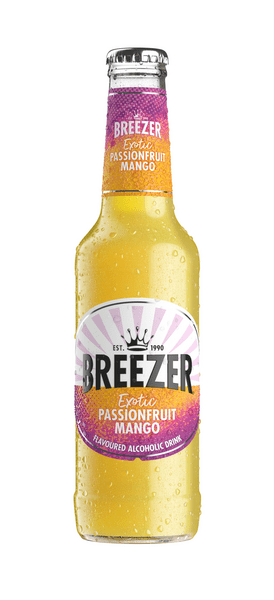 Bacardí Bacardi Breezer Passionfruit Mango 4% 0,275l