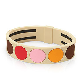 Náramek Phiten DOT Barva: béžová