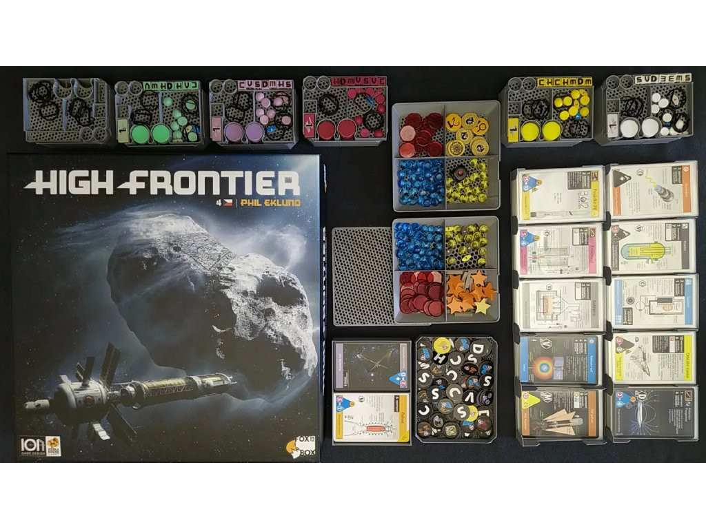 Inserty HERMAN Insert: High Frontier 4 + 6. hráč (INS05)