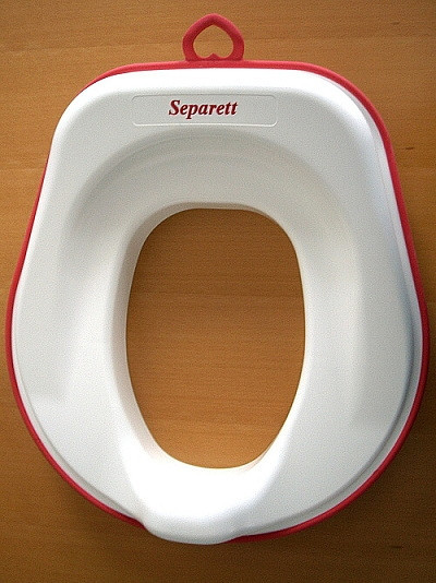 Separett Model 1000 red - univerzální dětské sedátko H-1000R - červené