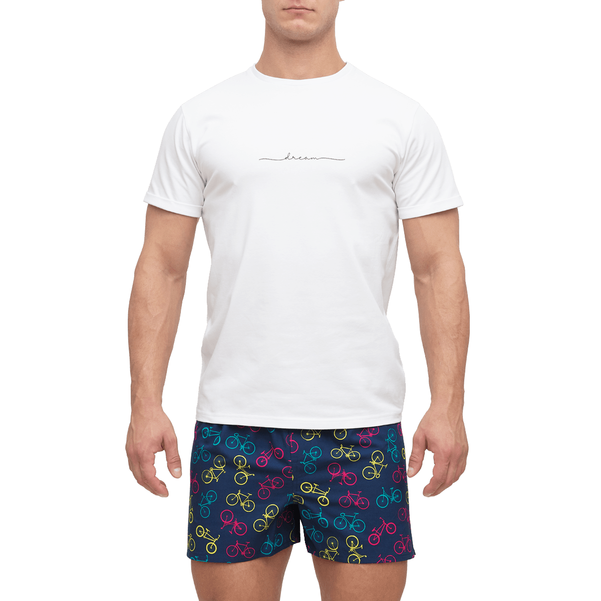 Slippsy Pánské tričko Dream bílé /L