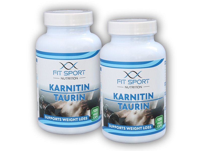 FitSport Nutrition 2x Karnitin Taurin 120 vege caps