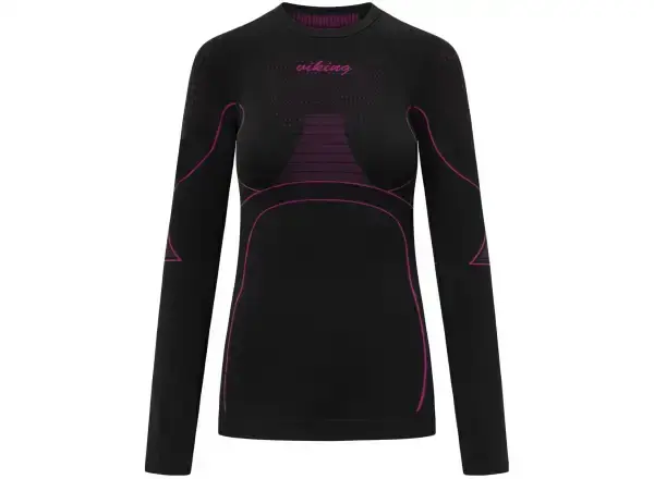 Viking Dámské termotriko s dlouhým rukávem Etna černá