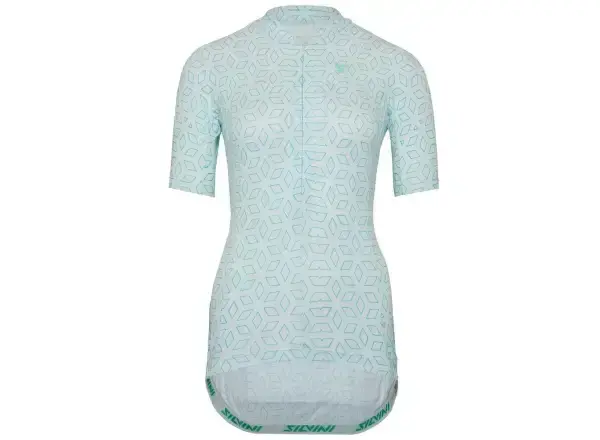 SIlvini Catirina dámský dres krátký rukáv Cloud/Green vel. S