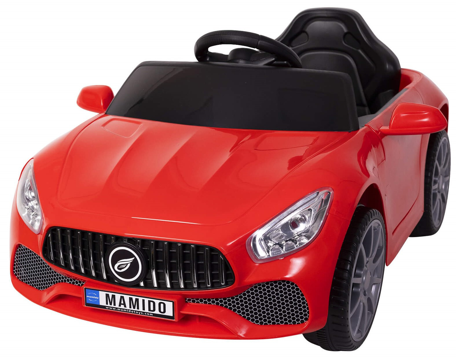 Mamido Mamido Elektrické autíčko Cabrio Fast Wing červené