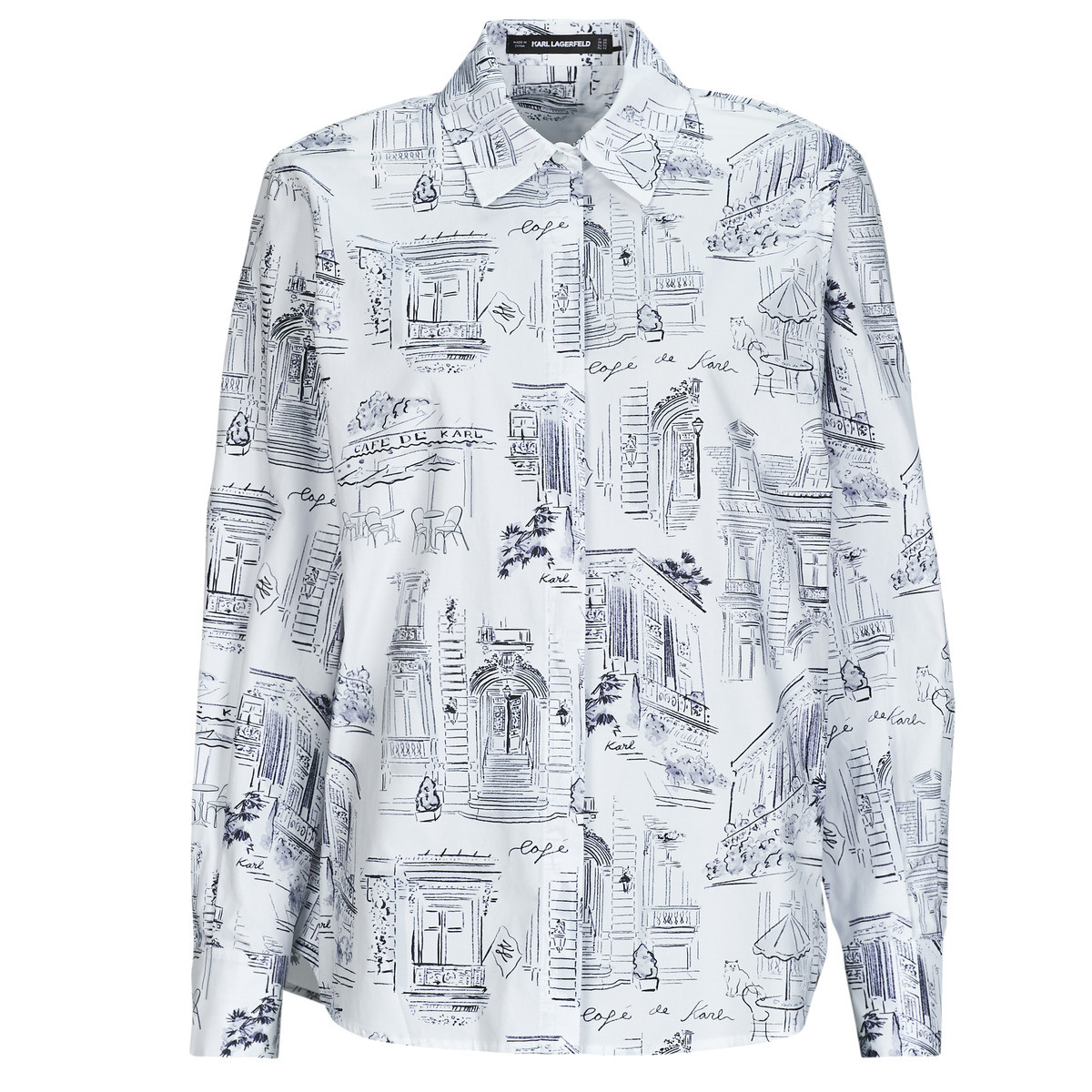 Karl Lagerfeld  KLXJP SHIRT  ruznobarevne