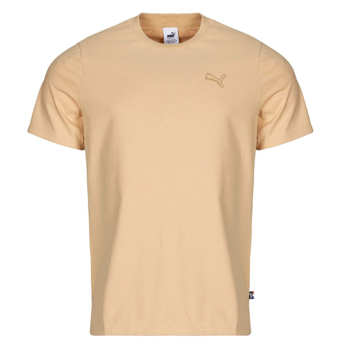 Puma  TEE MIF BADGE BRODE  Béžová