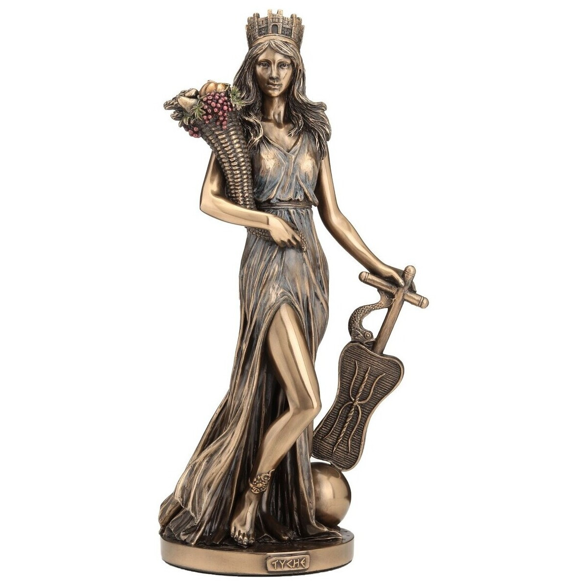 Signes Grimalt  Tyche-Řecká Bohyně Štěstí A Prosperity  Zlatá