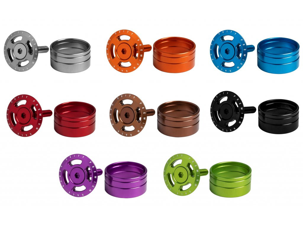 Krytka hlavového složení DEITY  CROSSHAIR Barva: Silver