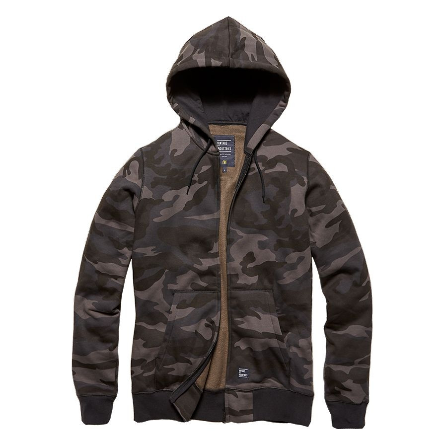 Mikina Vintage Industries Redstone - darkcamo, L