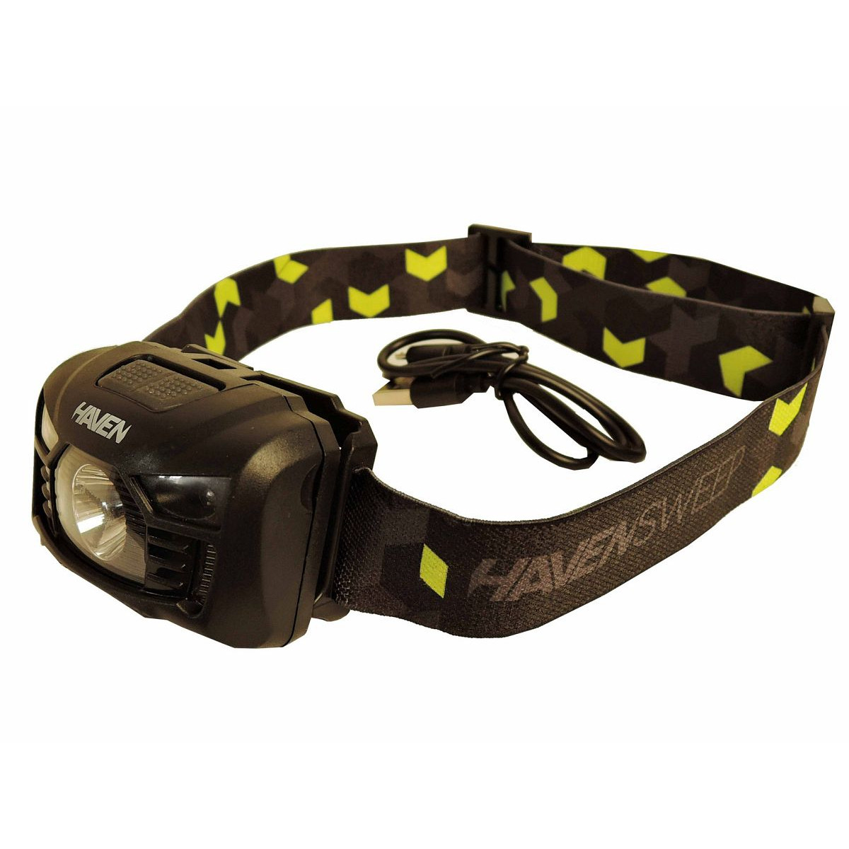 Čelovka Haven Sweep - černá-zelená