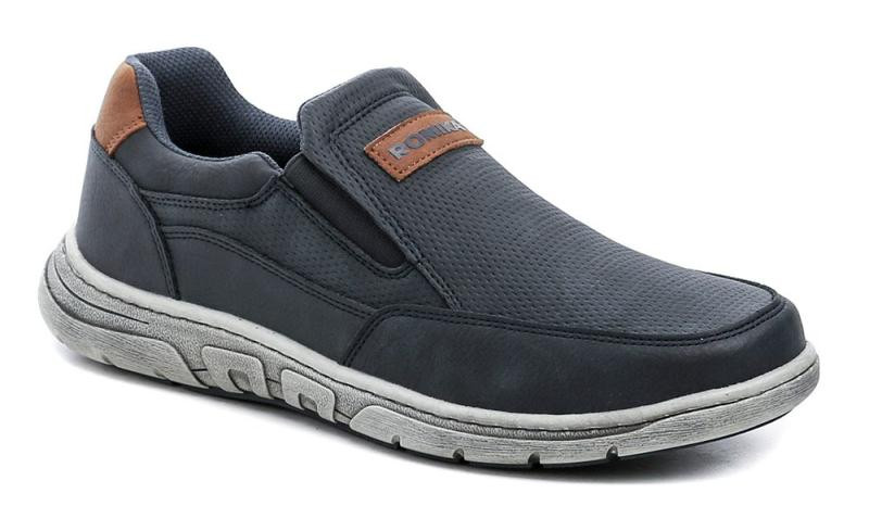 Romika 95R0001004 modré pánské polobotky