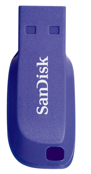 SanDisk Cruzer Blade 16GB USB2.0 elektricky modrá