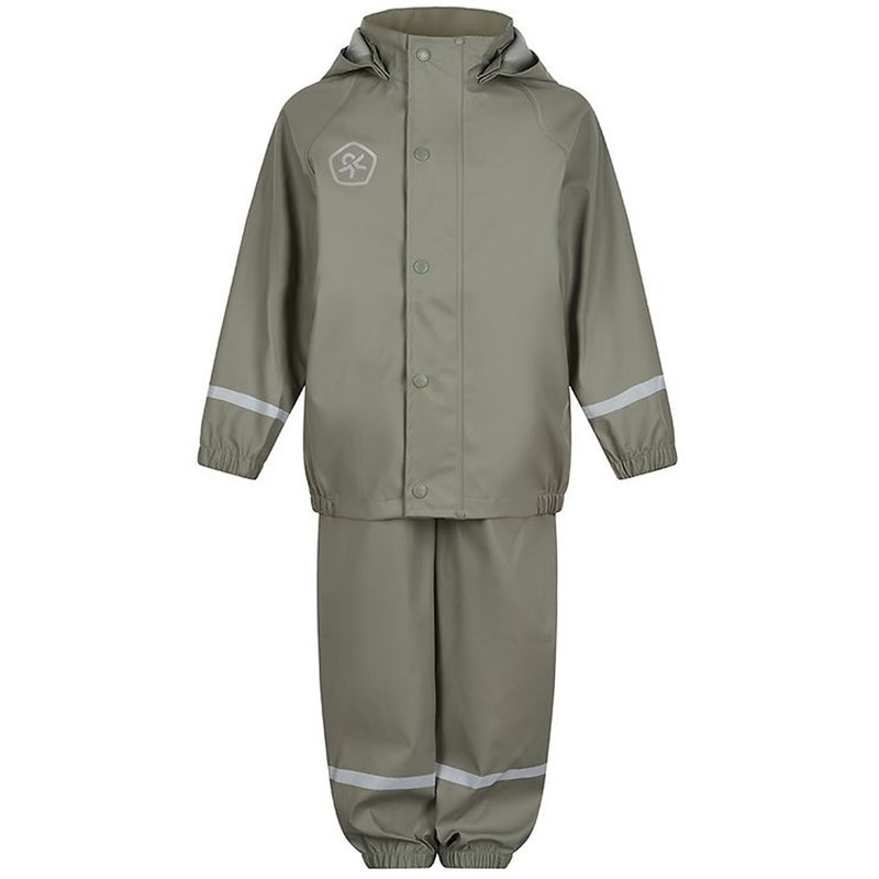 Color kids Set do deště Color kids Rain set solid PU Color kids Vetiver