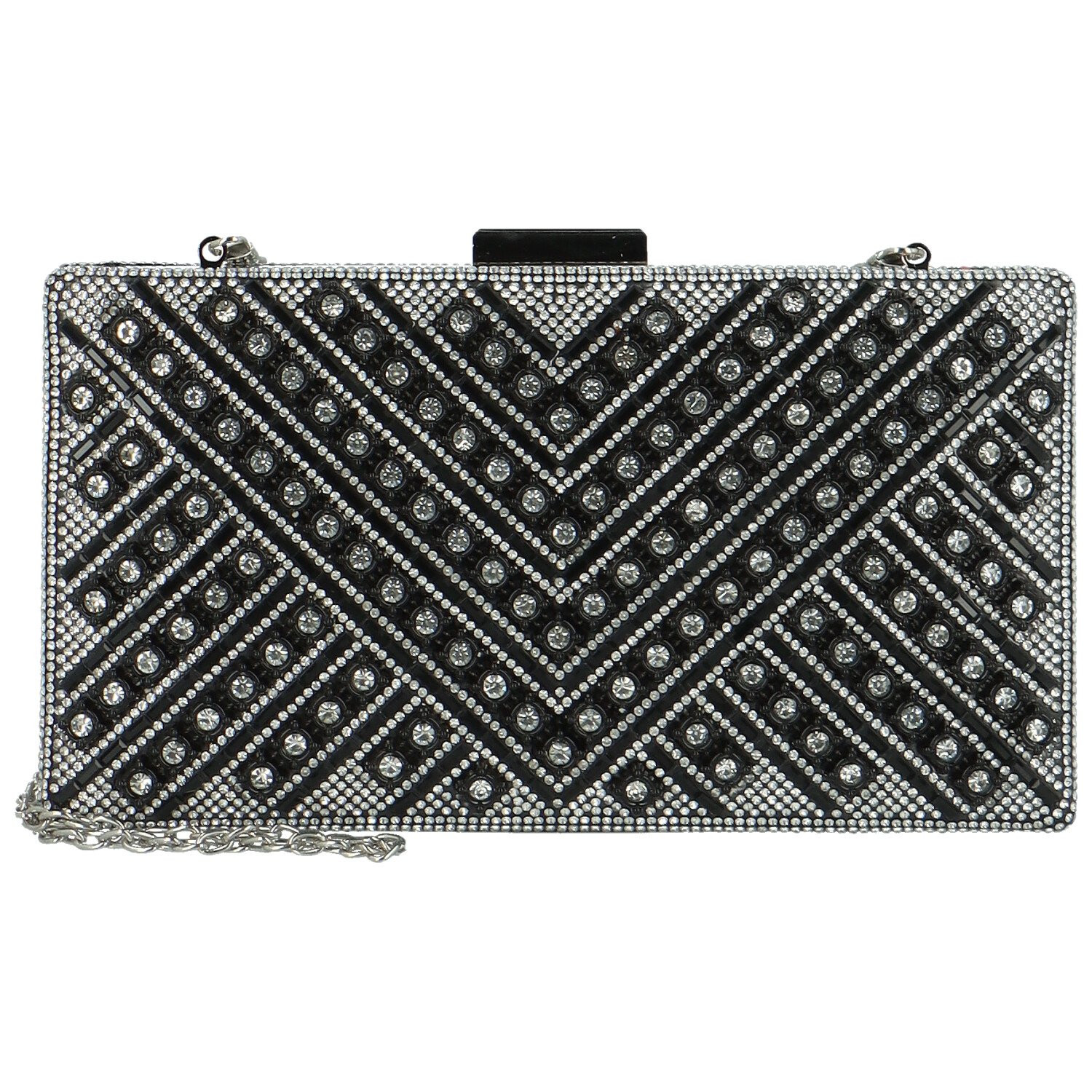 Dámské psaníčko stříbrné - Michelle Moon Bambi stříbrná