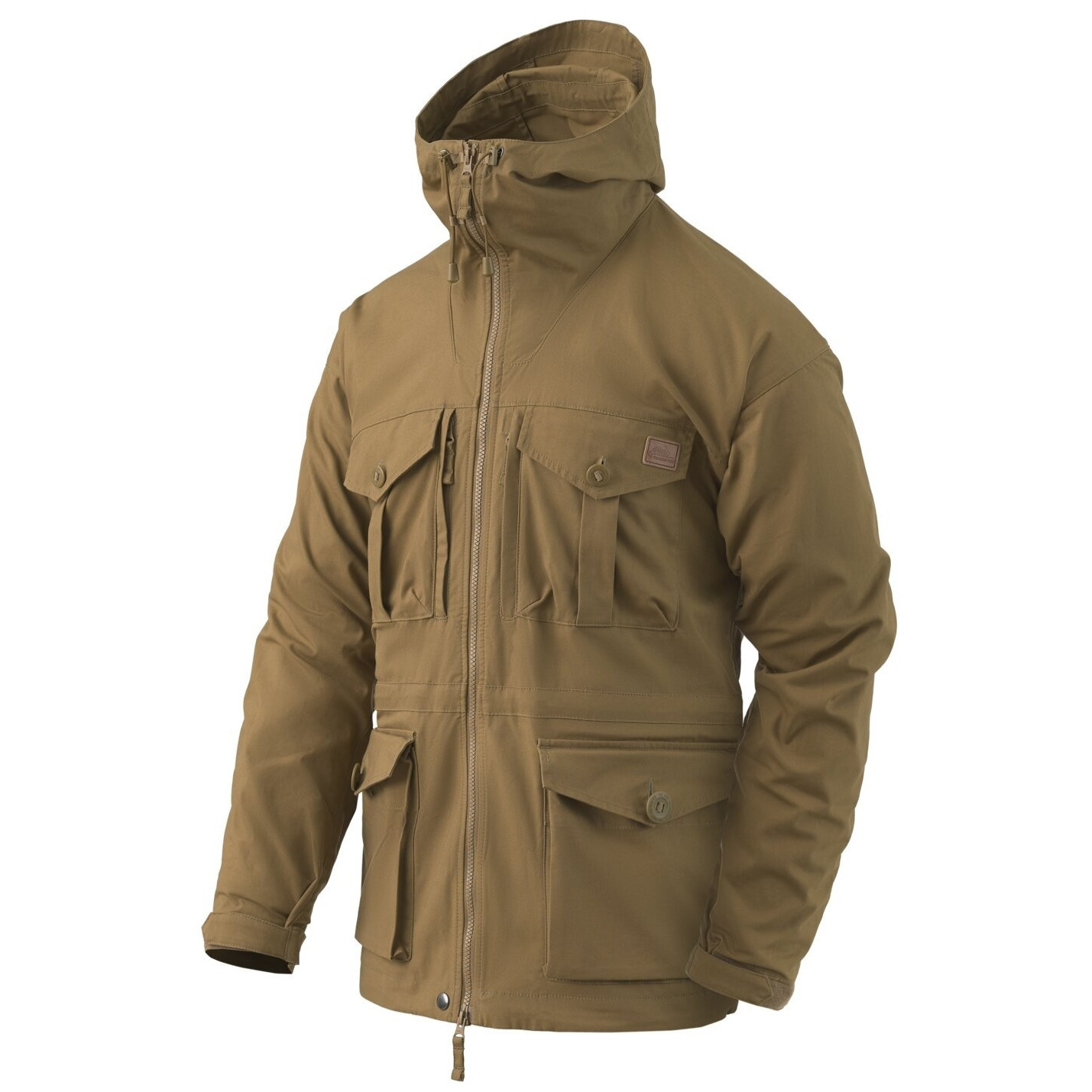 Pánská bunda Helikon-Tex Sas Smock - Duracanvas Velikost: XL / Barva: hnědá