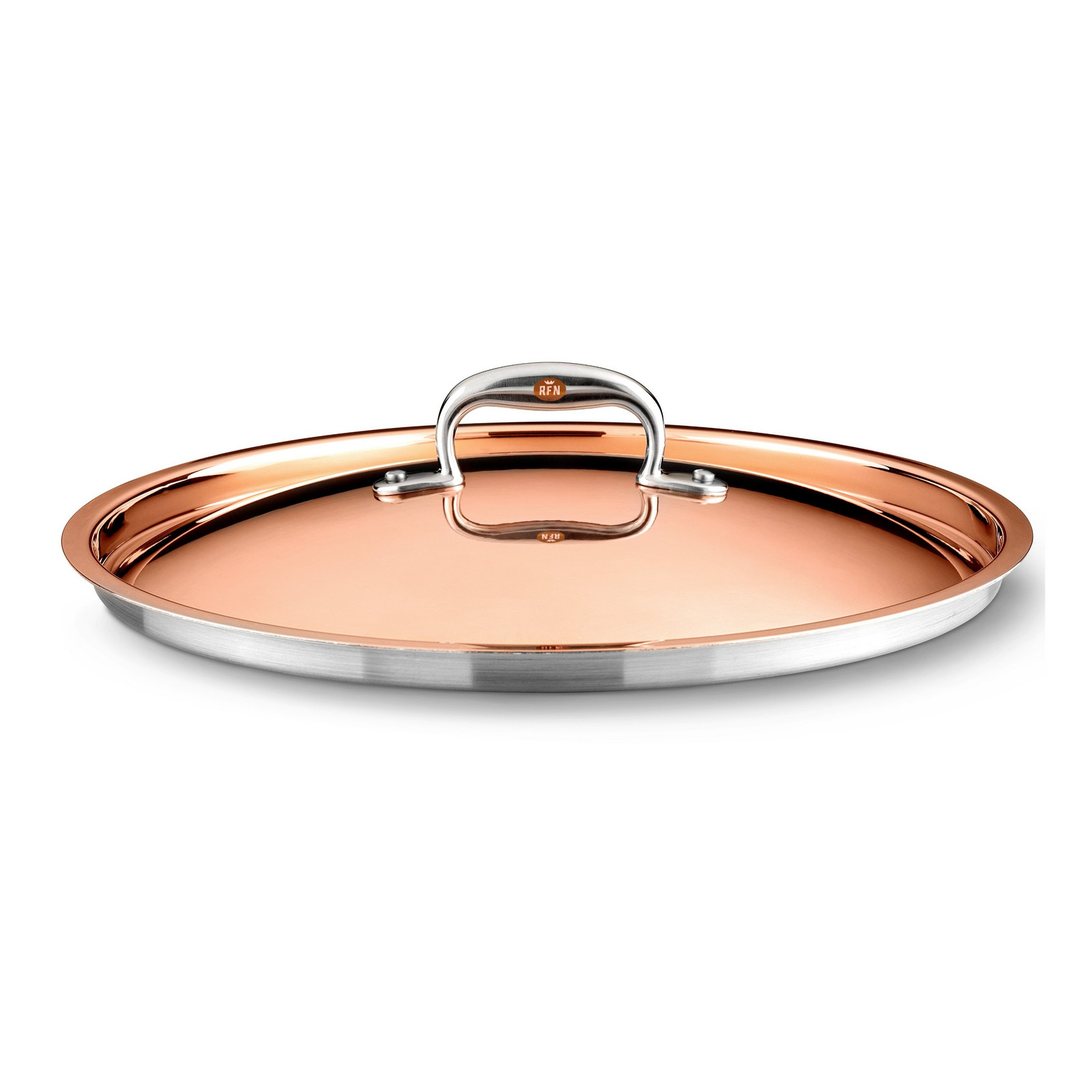 Poklice CON CLASSE 22 cm, měď, Ruffoni