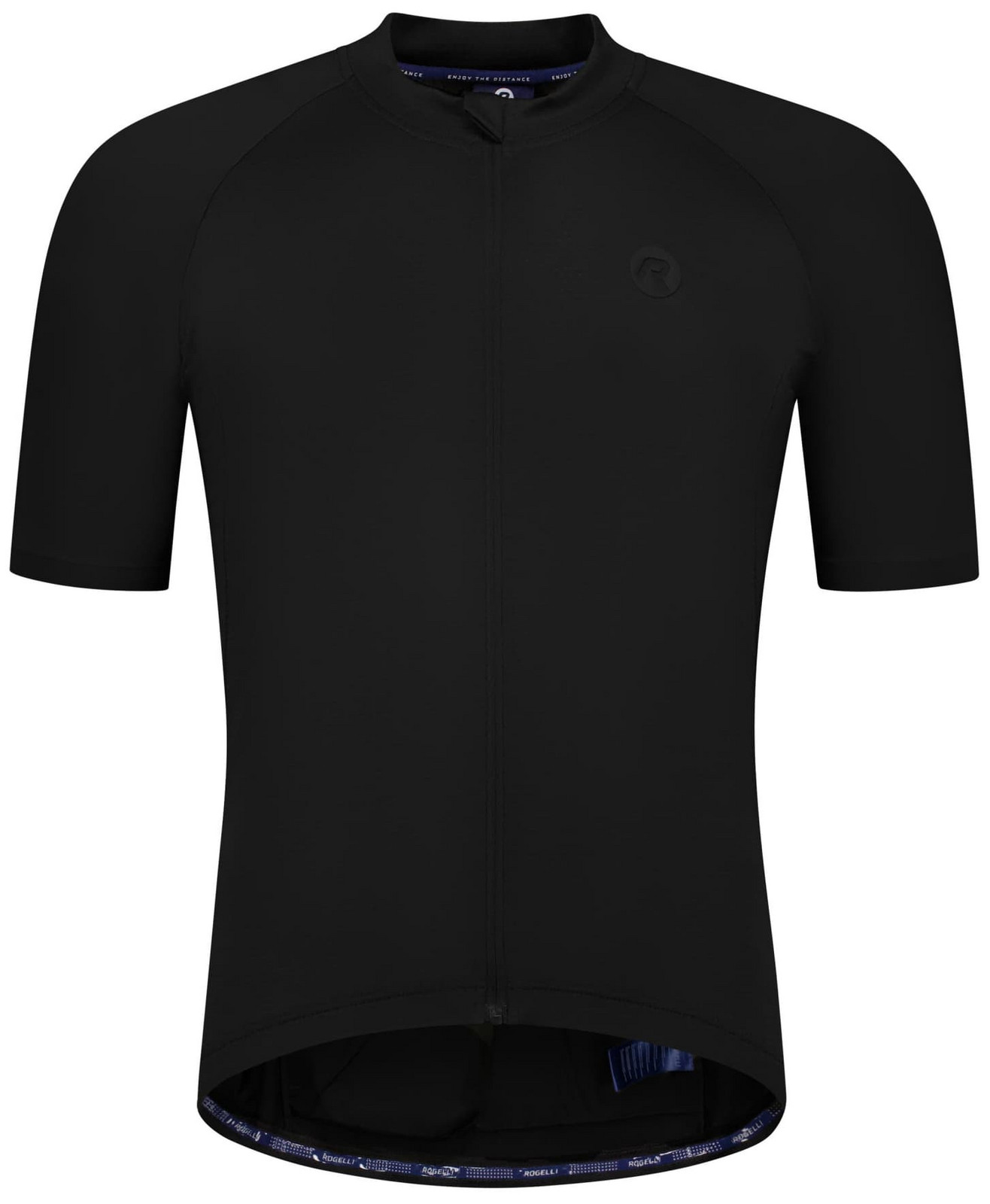 Dres na kolo Rogelli ESSENTIAL II s krátkým rukávem, černý 2XL