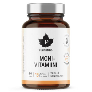 Puhdistamo Multivitamin 60 kapslí Moni