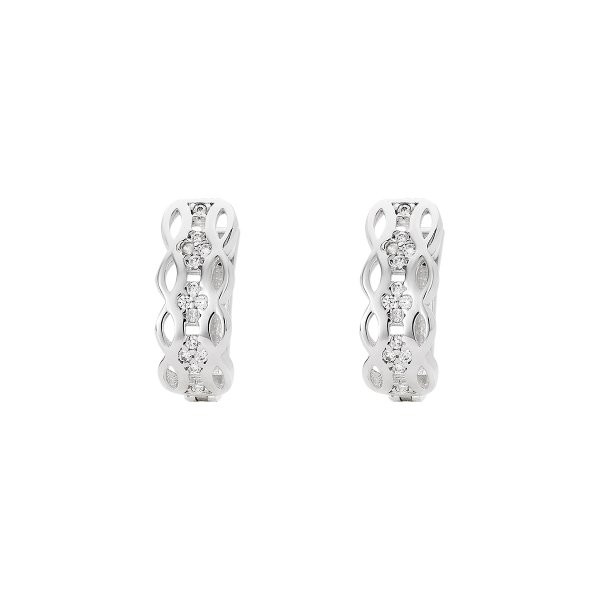 Náušnice se syntetickými kameny 336-574-000025 2.25g