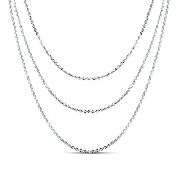 Náhrdelník bez kamenů / řetízkový 173-199-RL4000-0000