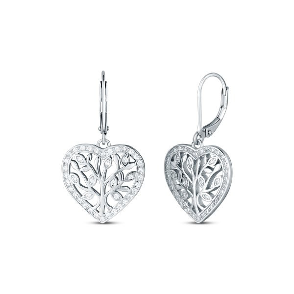 Náušnice se syntetickými kameny 136-927-233300-0000