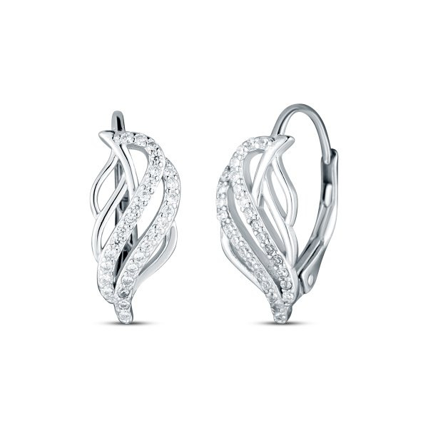 Náušnice se syntetickými kameny 136-927-134900-0000